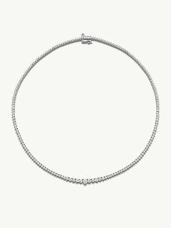 The Eternal by Marei Graduated Diamond Necklace, 6.625 CT