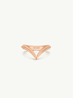 Yasmeen Band In 18-Karat Rose Gold