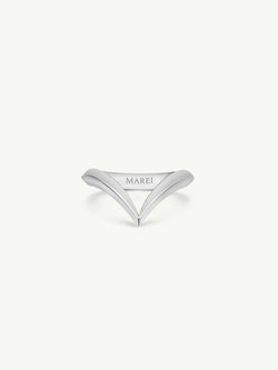Yasmeen Band In 18-Karat White Gold