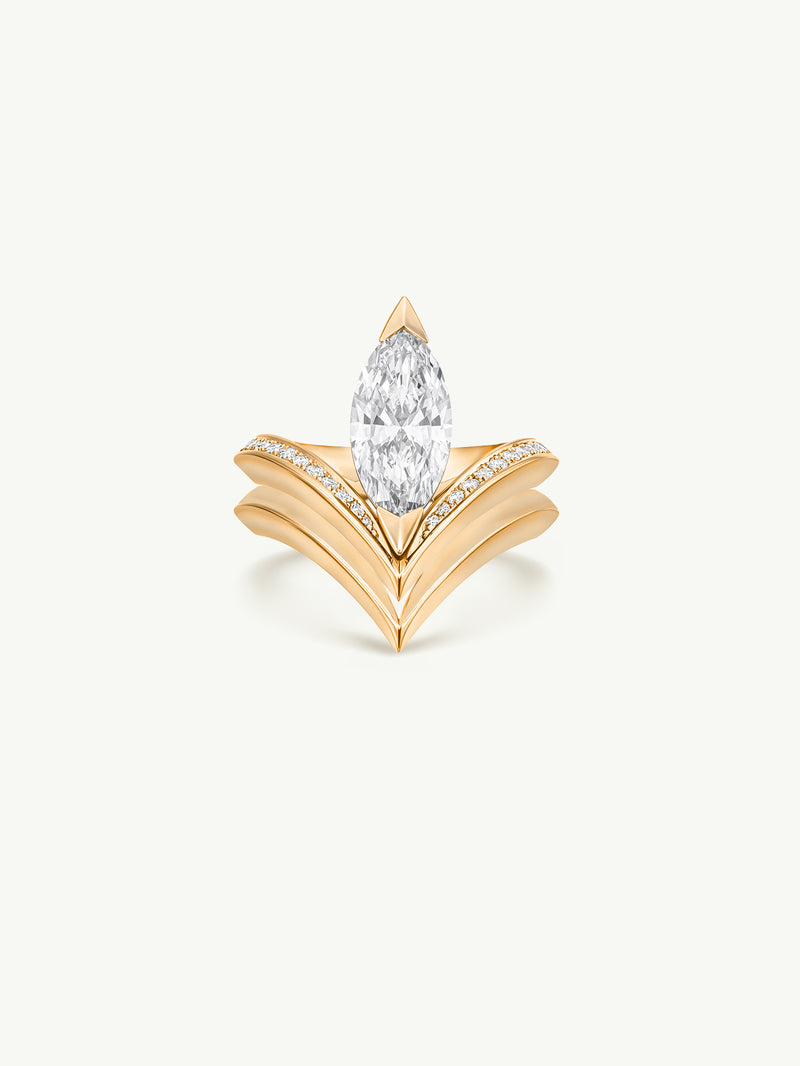 Yasmeen Band In 18-Karat Yellow Gold