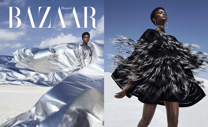 Asasara Hoop Earrings With Pavé Ruby Tips In 18K Rose Gold - Harper's Bazaar 21