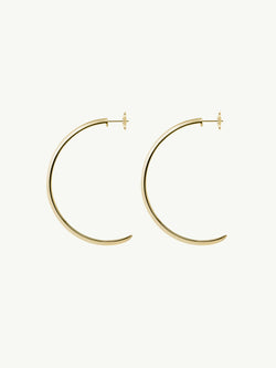 Asasara Hoop Earrings In 18K Yellow Gold