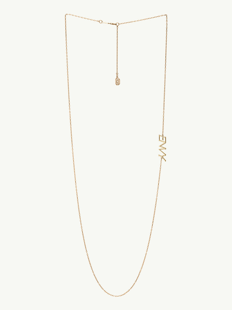 Envy Pendant Necklace In 18K Yellow Gold