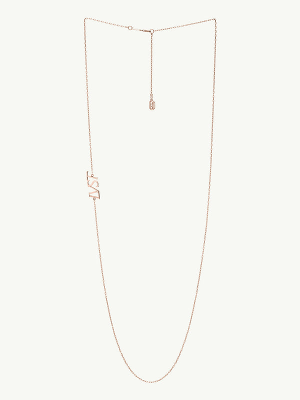 Envy Pendant Necklace In 18K Rose Gold