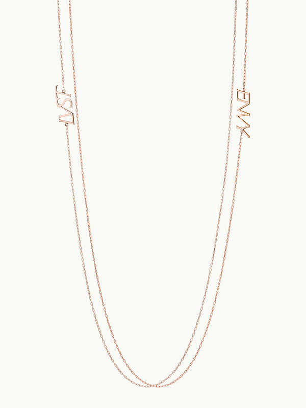 Lust Pendant Necklace In 18K Rose Gold