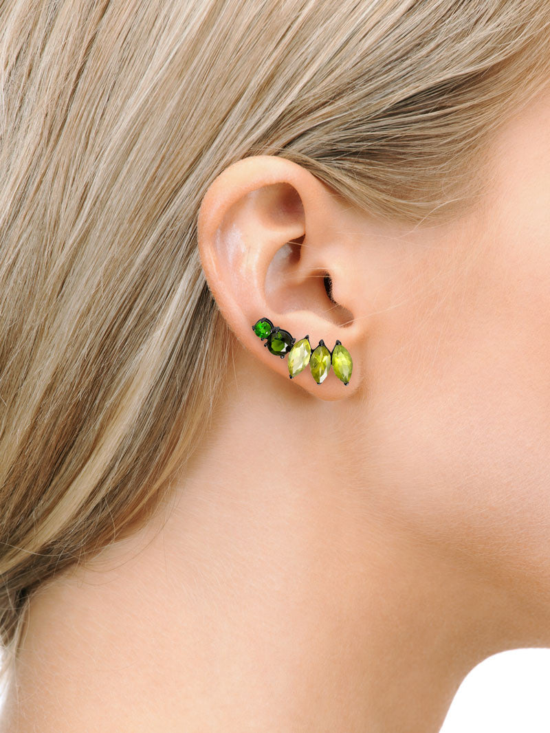 Isadora Earrings On Model